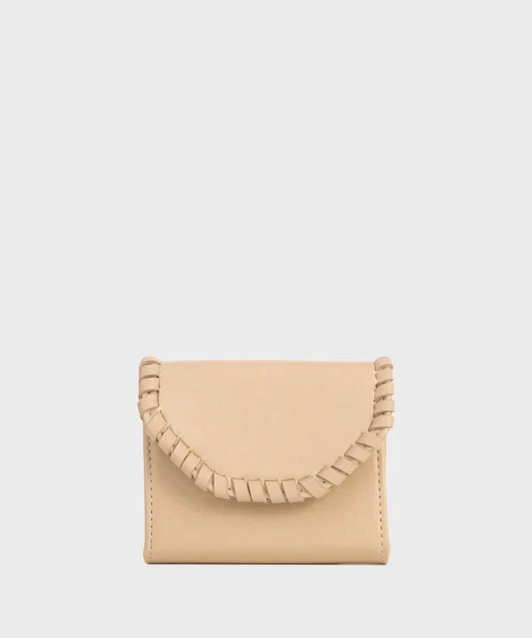 Wallet with Weave Detail