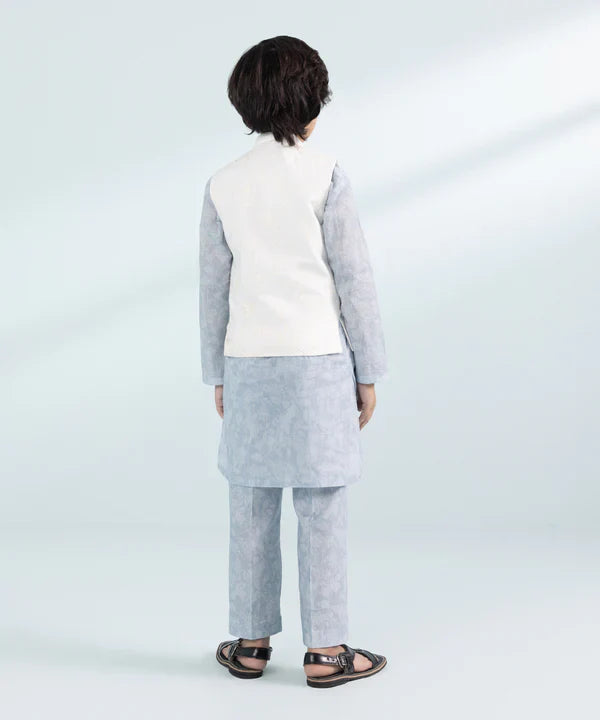 Embroidered Cambric Waistcoat