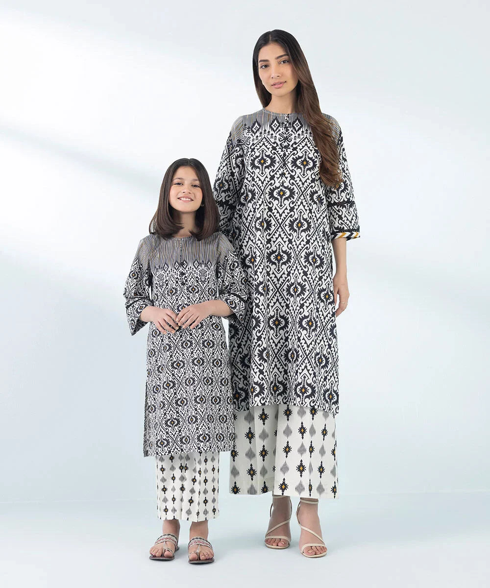 2 Piece - Embroidered Cambric Suit (ADULT)