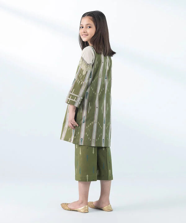 2 Piece - Printed Cambric Suit (KID)
