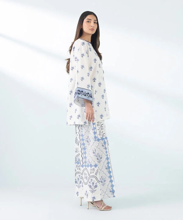 2 Piece - Embroidered Cambric Suit (ADULT)