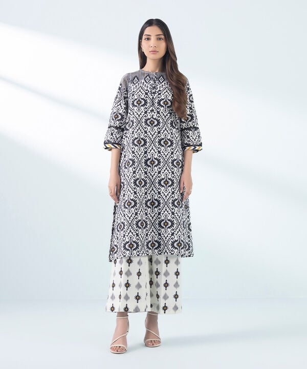 2 Piece - Embroidered Cambric Suit (ADULT)