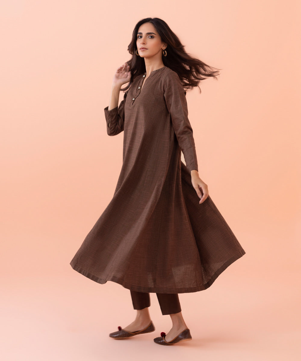 2 Piece - Solid Cotton Suit