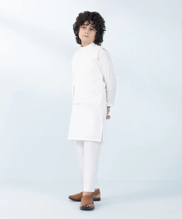 Embroidered Cambric Waistcoat