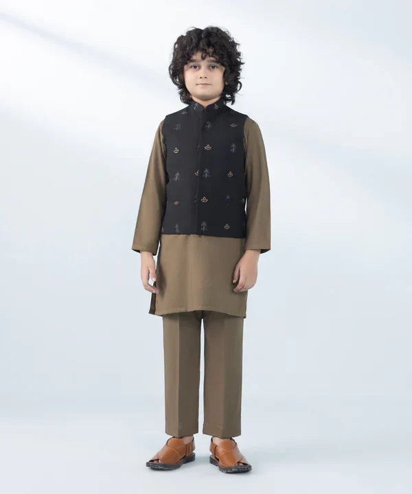 Embroidered Cambric Waistcoat