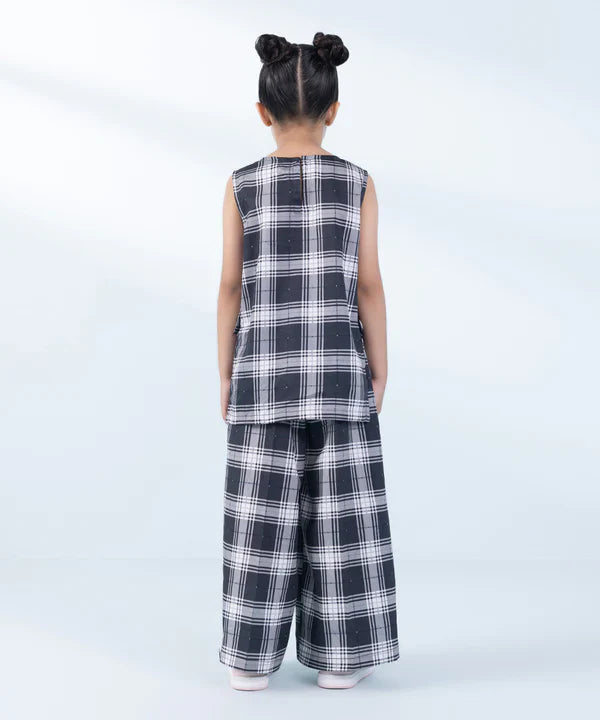 Printed Cotton Satin Set