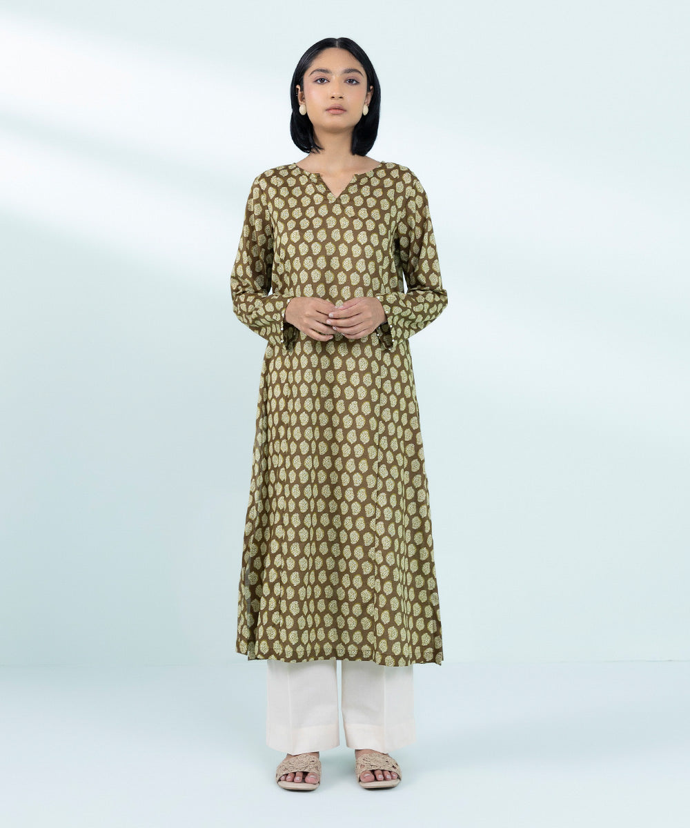 Printed Lawn Shirt