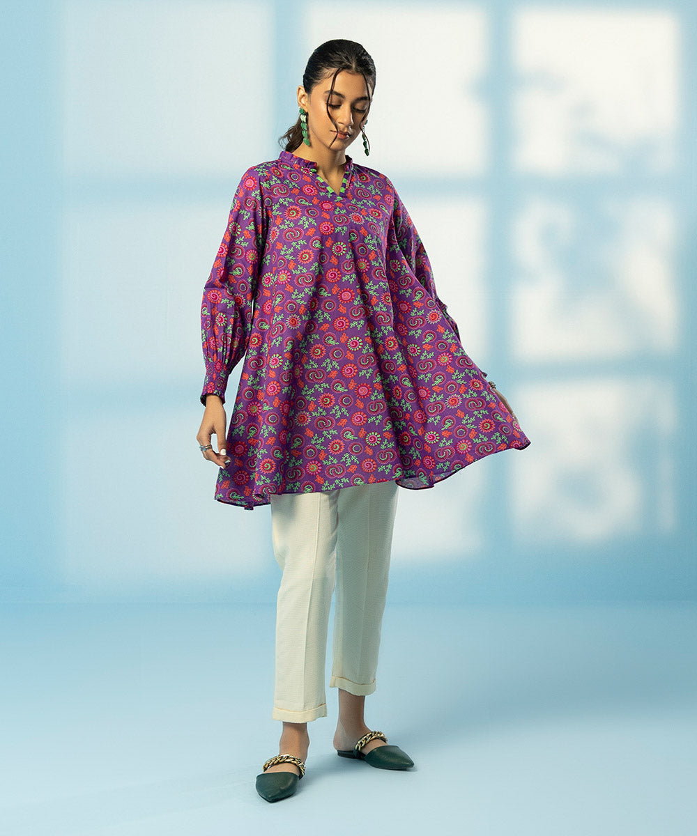 Printed Lawn Shirt