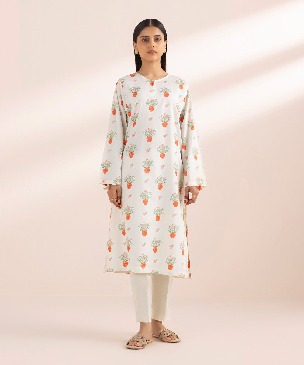 Printed Cotton Viscose Shirt