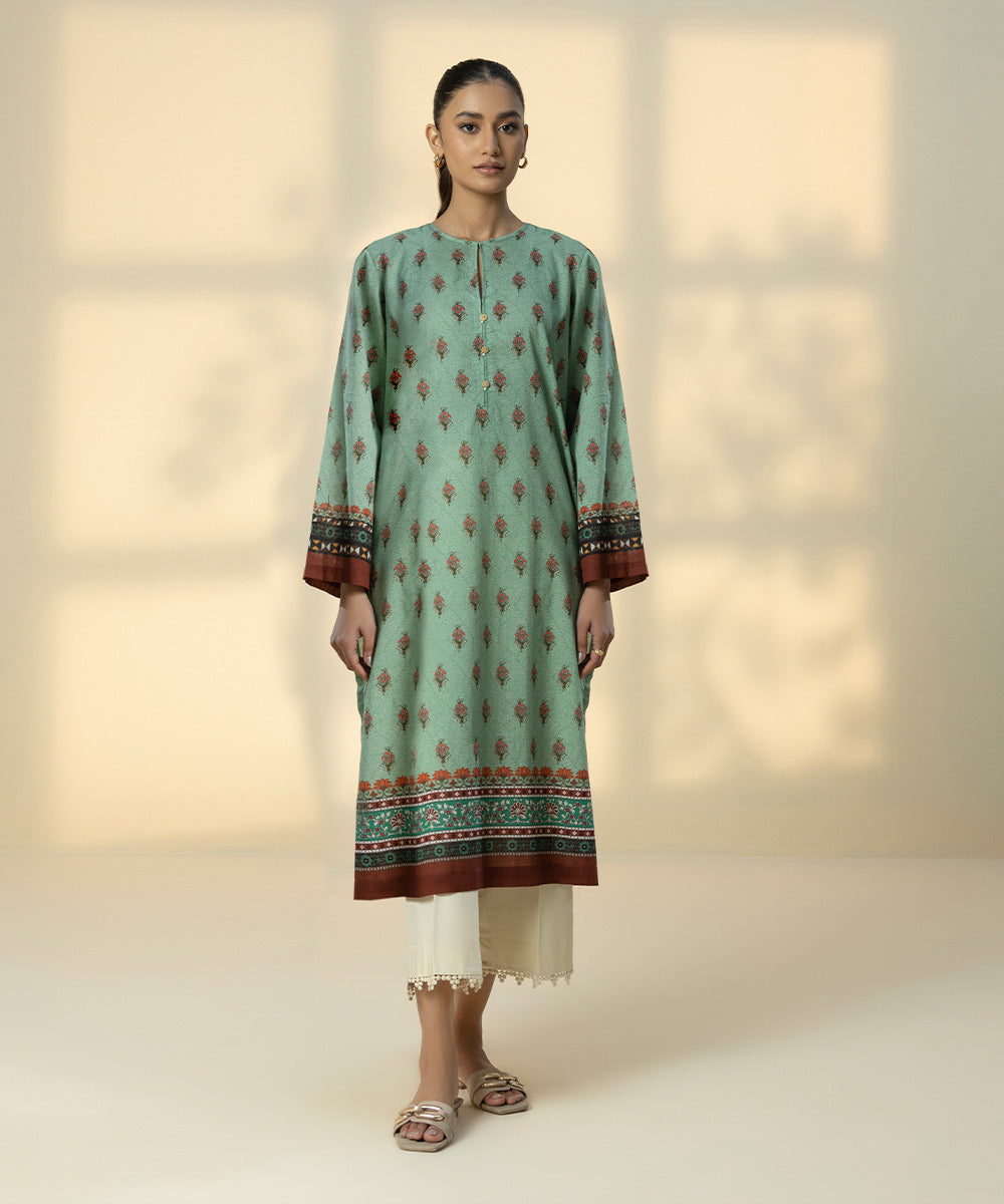 Printed Lawn Shirt