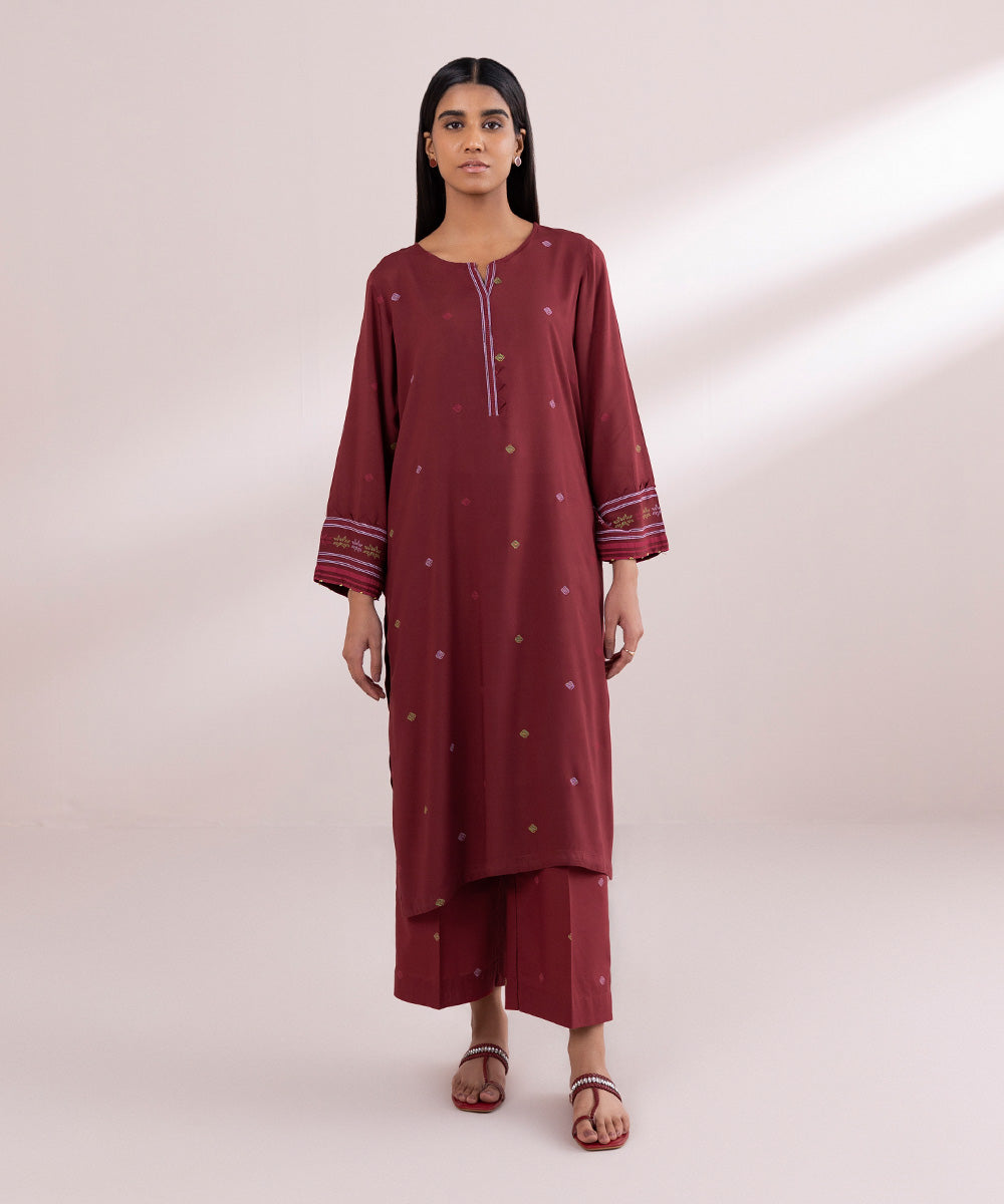 Printed Arabic Lawn Shirt