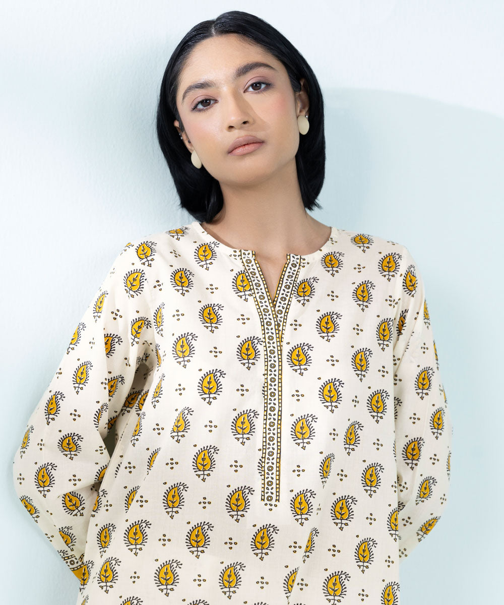 Printed Lawn Shirt