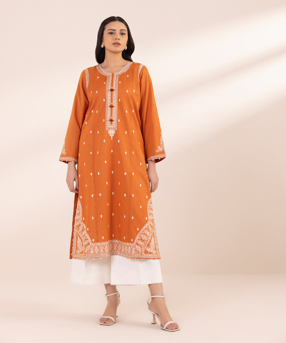 Embroidered Lawn Shirt