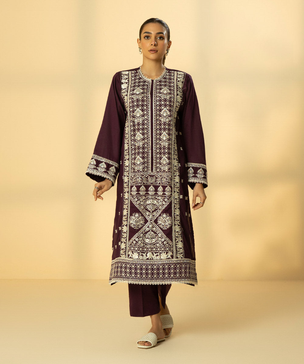 Embroidered Cotton Shirt