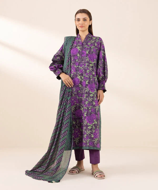 2 Piece - Printed Lawn Suit