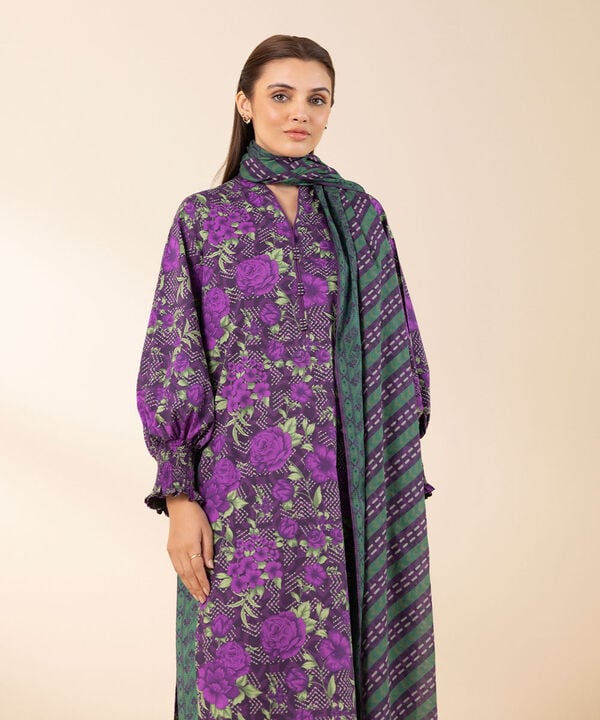 2 Piece - Printed Lawn Suit