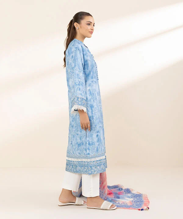 2 Piece - Printed Lawn Suit