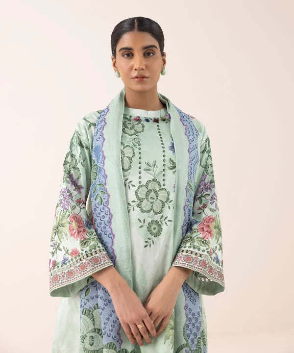 3 Piece - Printed Lawn Suit