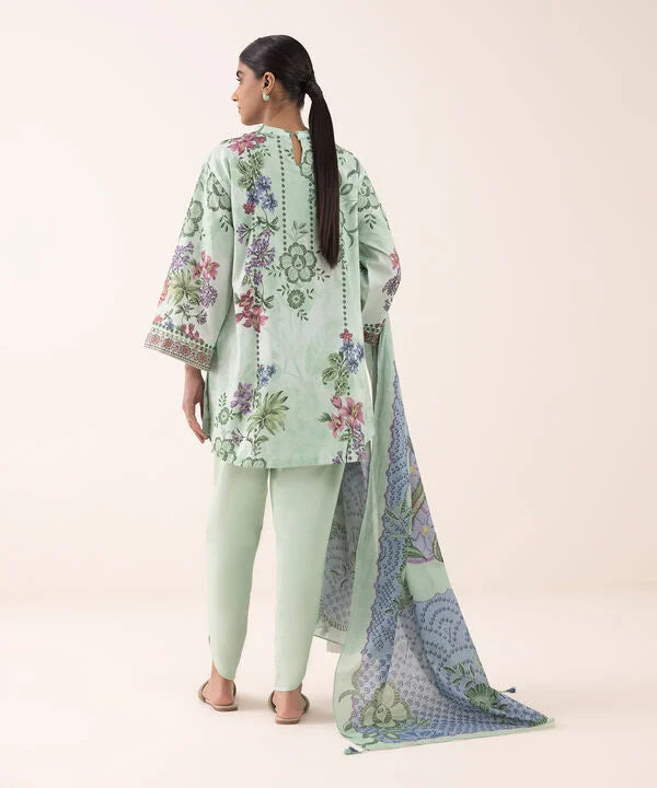 3 Piece - Printed Lawn Suit