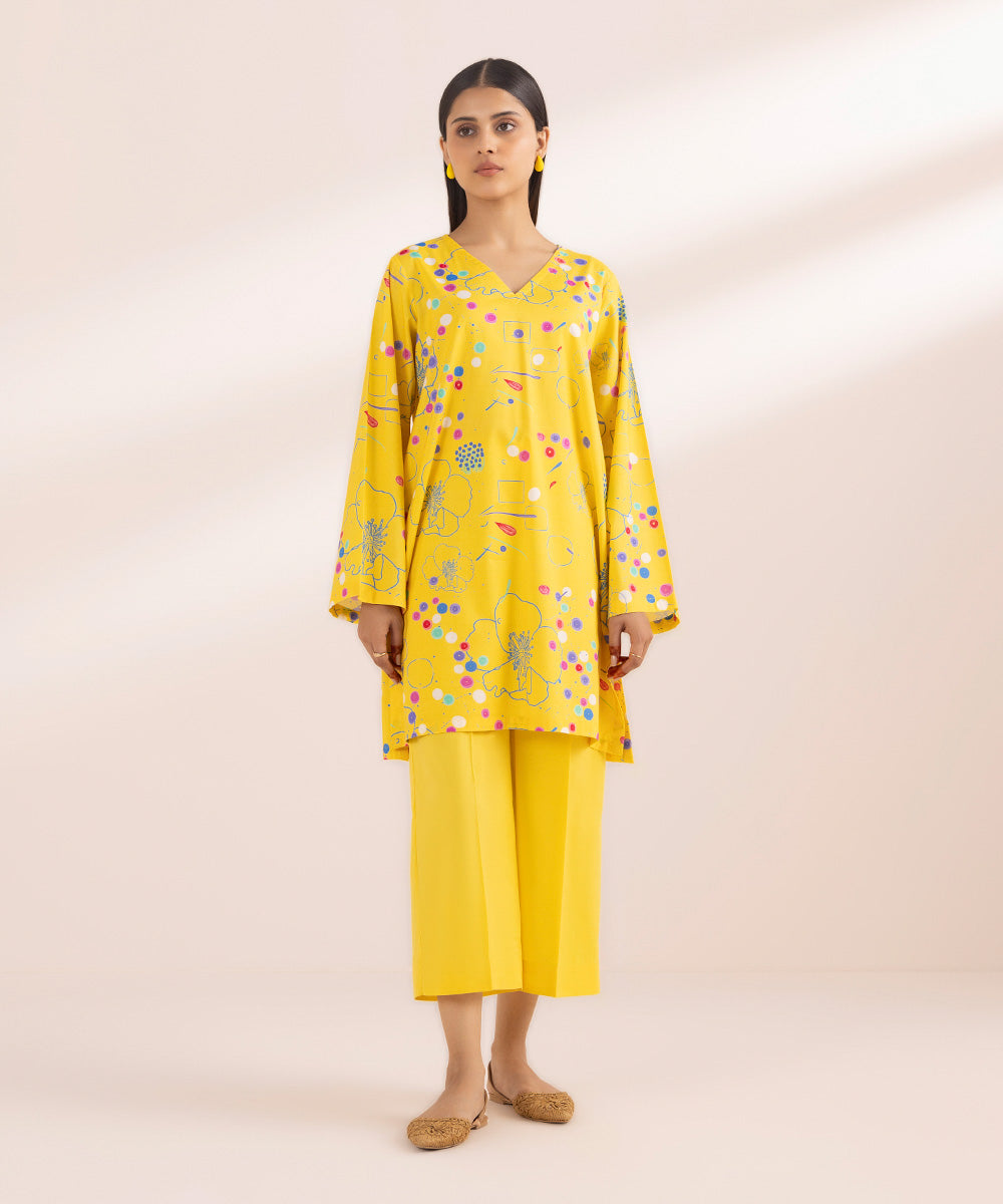 Printed Cotton Viscose Shirt