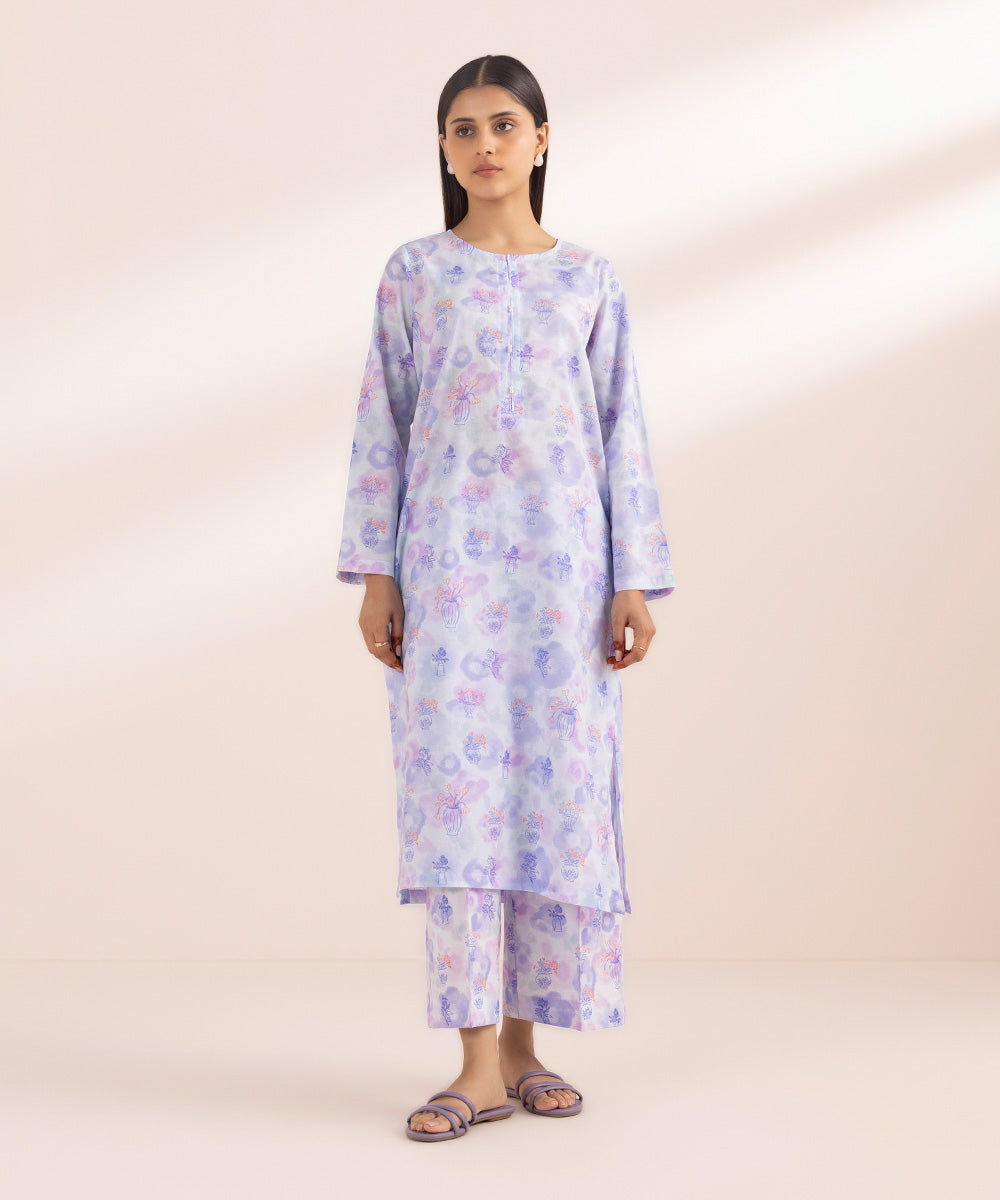 Printed Lawn Shirt