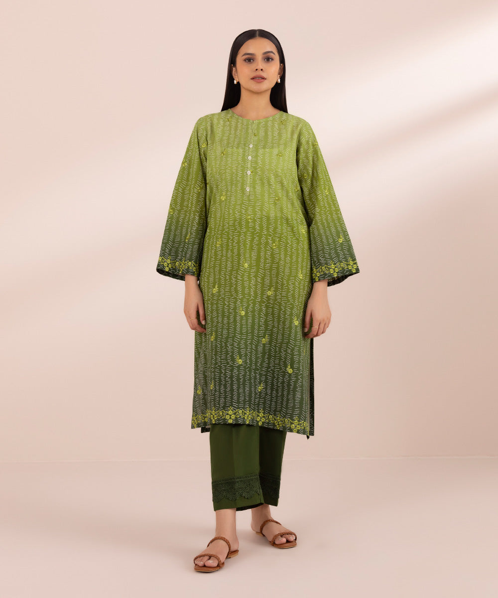 Embroidered Lawn Shirt