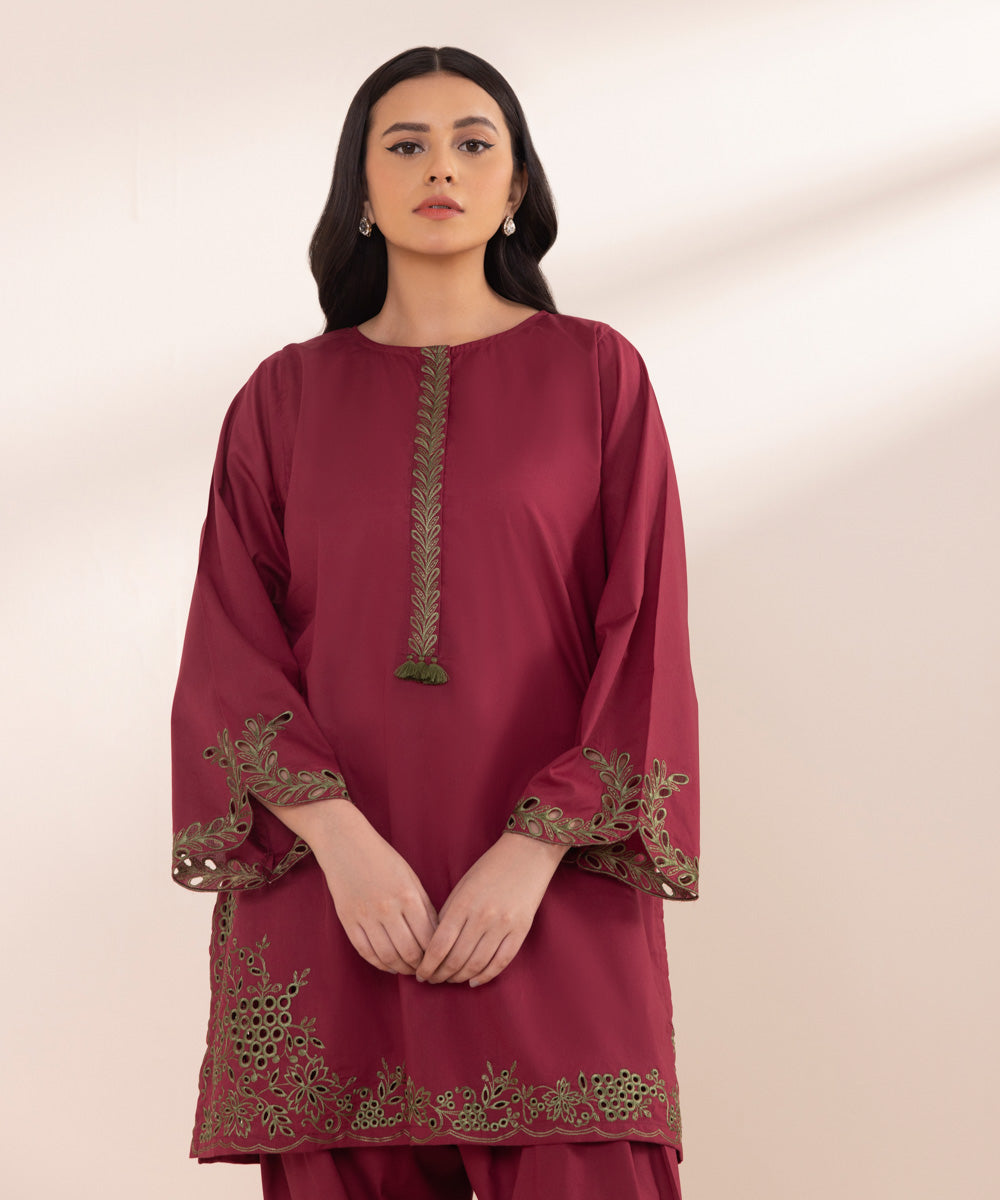 Embroidered Lawn Shirt