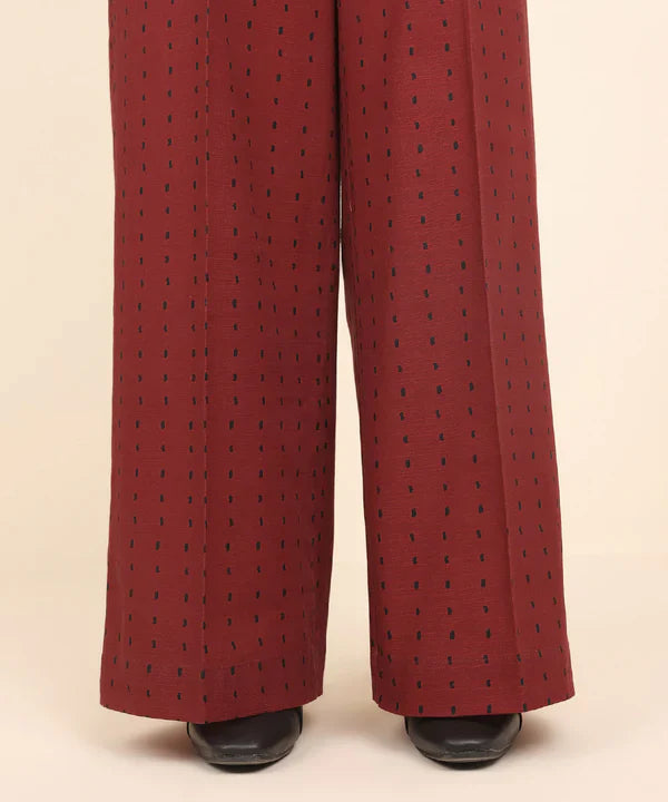 Printed Khaddar Culottes