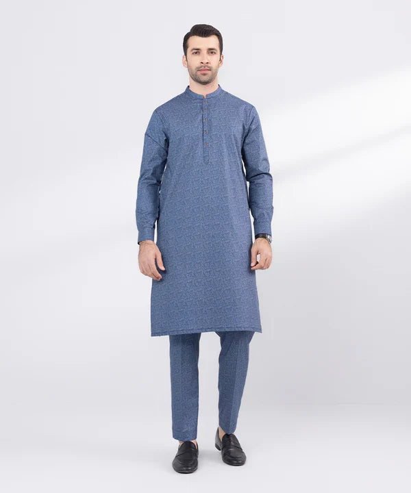 Printed Cotton Suit
