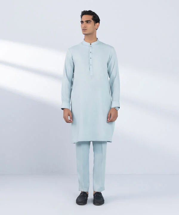 Viscose Blended Suit - Regular Fit