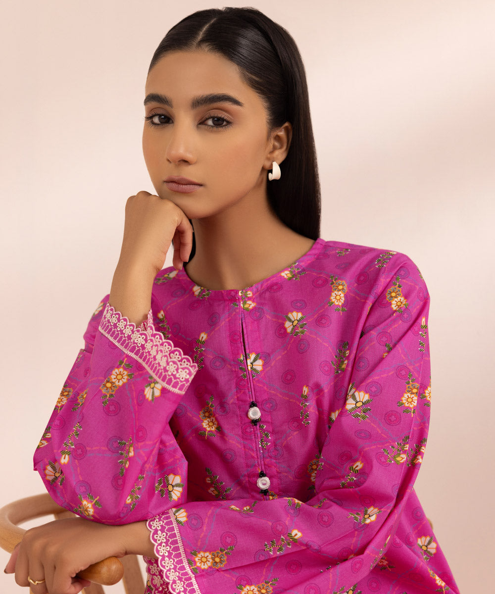 Embroidered Lawn Shirt