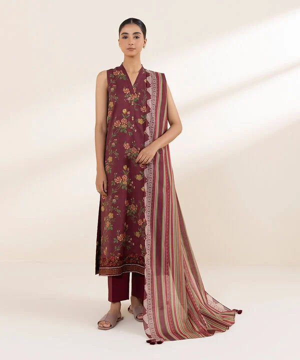 2 Piece - Embroidered Lawn Suit