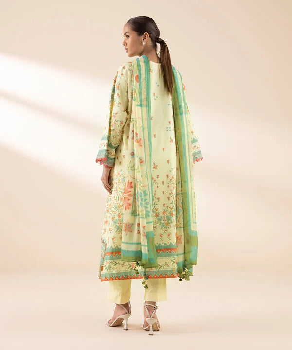 2 Piece - Embroidered Lawn Suit