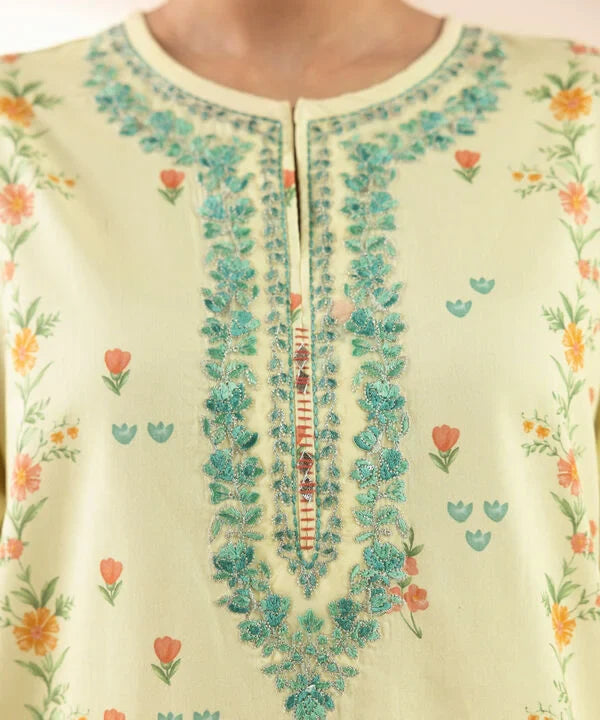 2 Piece - Embroidered Lawn Suit
