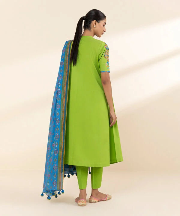 2 Piece - Embroidered Lawn Suit