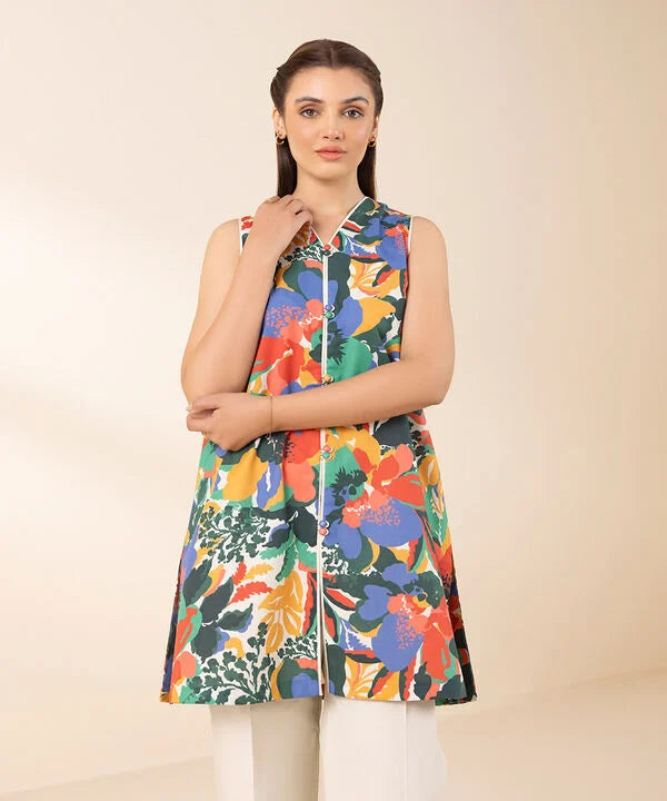 2 Piece - Printed Lawn Suit