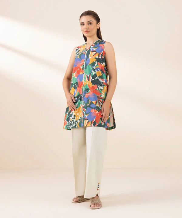 2 Piece - Printed Lawn Suit