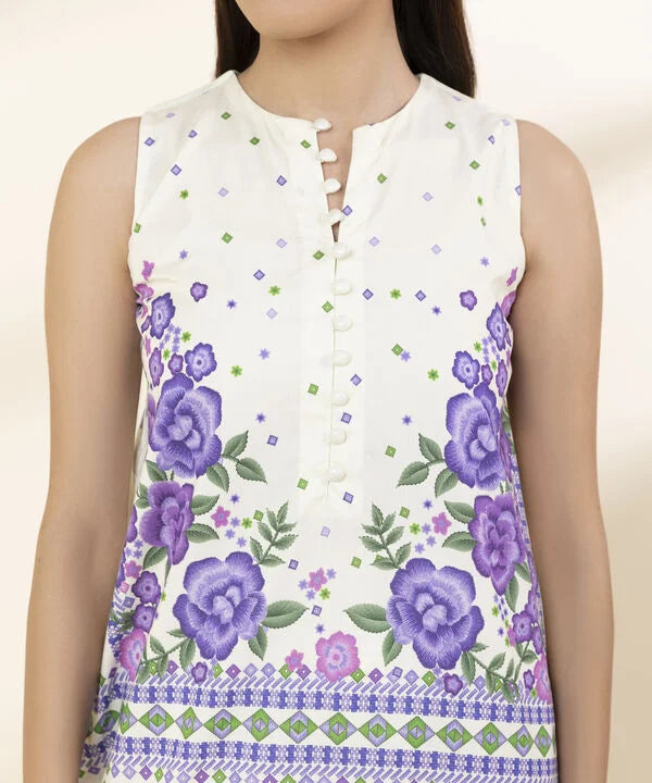 3 Piece - Printed Lawn Suit