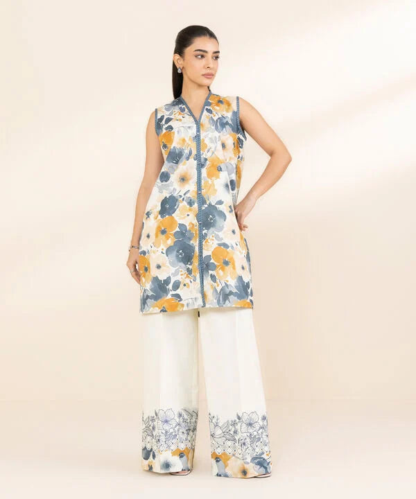 2 Piece - Embroidered Lawn Suit