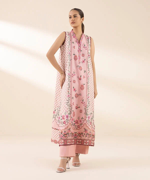 2 Piece - Embroidered Lawn Suit