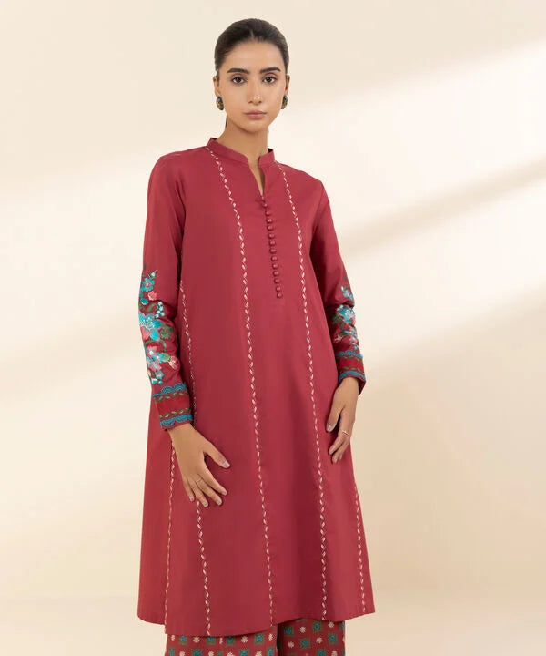 2 Piece - Embroidered Lawn Suit