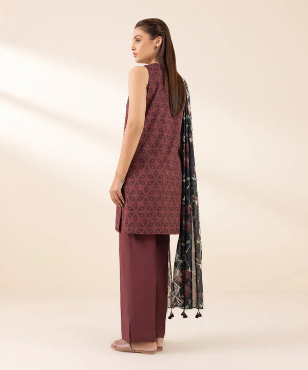 3 Piece - Printed Lawn Suit