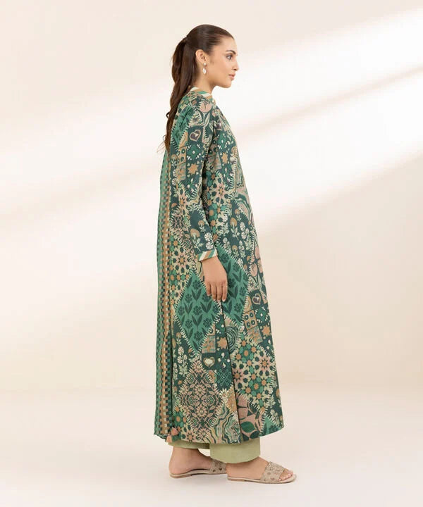 3 Piece - Printed Lawn Suit