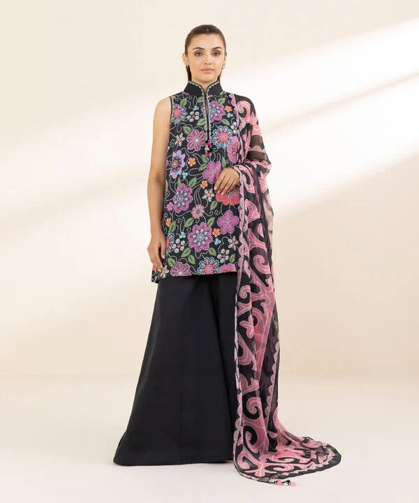 3 Piece - Printed Lawn Suit