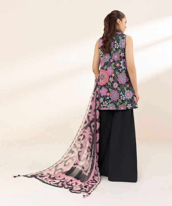3 Piece - Printed Lawn Suit