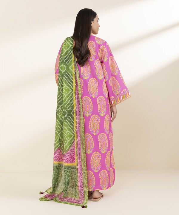 3 Piece - Printed Lawn Suit