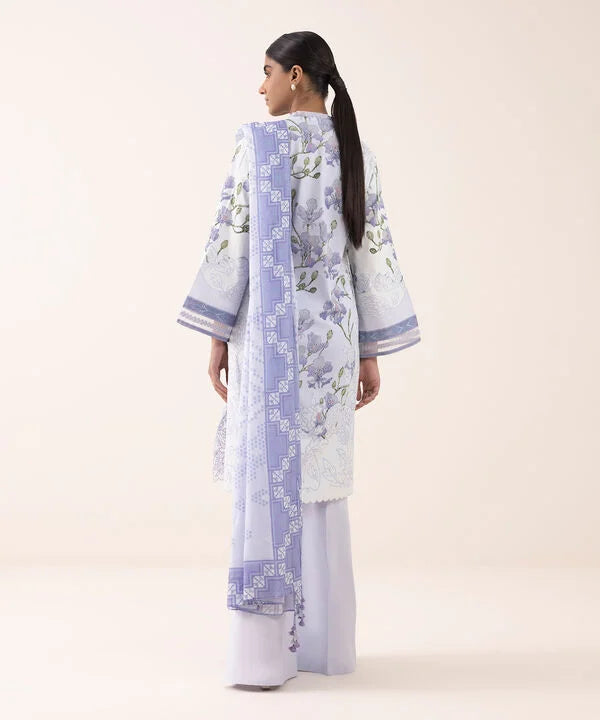 3 Piece - Embroidered Lawn Suit