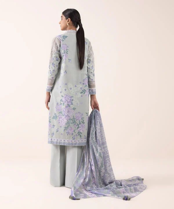 3 Piece - Embroidered Lawn Suit