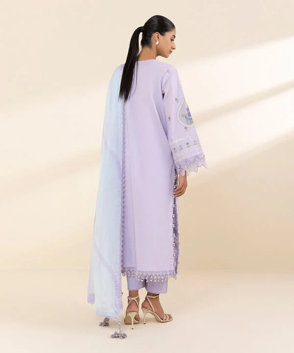 3 Piece - Embroidered Lawn Suit