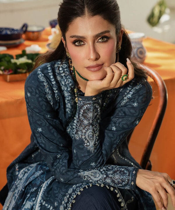 3 Piece - Embroidered Lawn Suit